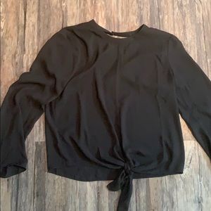 Madewell Front Tie shirt